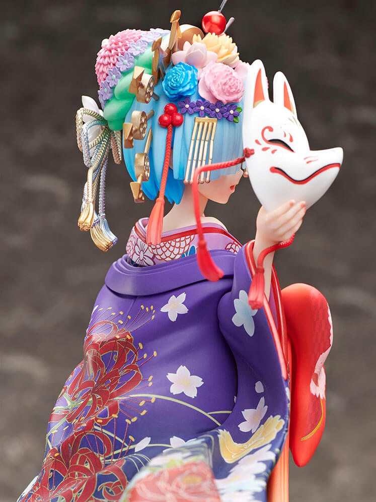 Rem as an Oiran in this figure by furyu