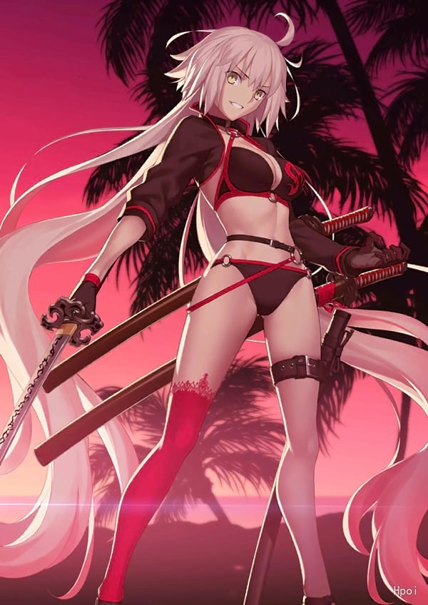 Jeanne alter illustration summer fgo