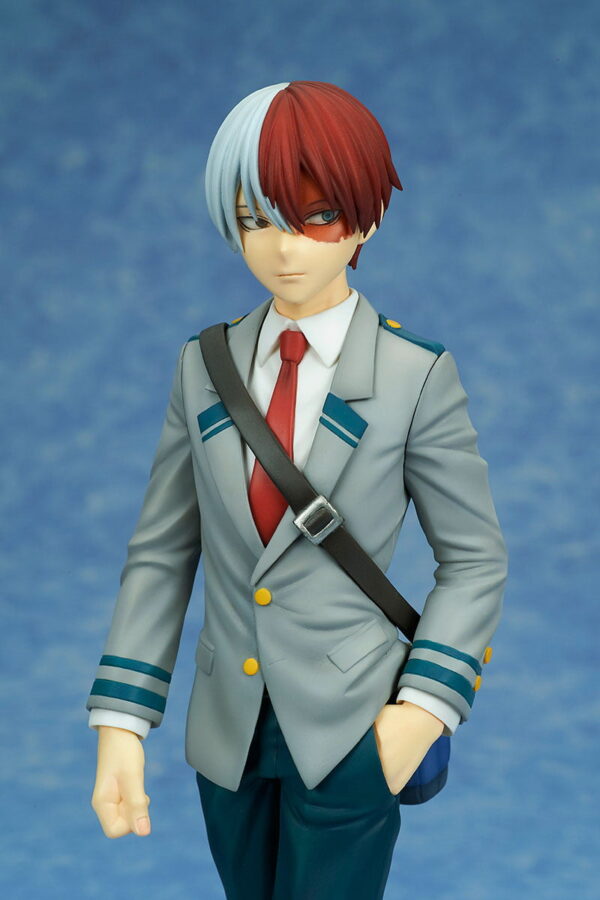 Todoroki Shouto School Uniform Ver. Figure | My Hero Academia (Bell Fine, Takara Tomy) 1/8 - Image 4