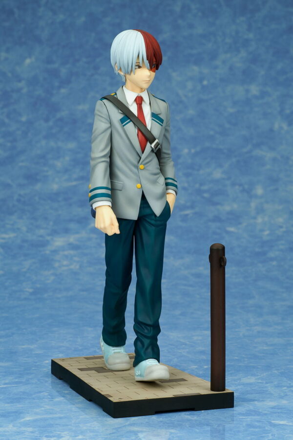 Todoroki Shouto School Uniform Ver. Figure | My Hero Academia (Bell Fine, Takara Tomy) 1/8 - Image 2