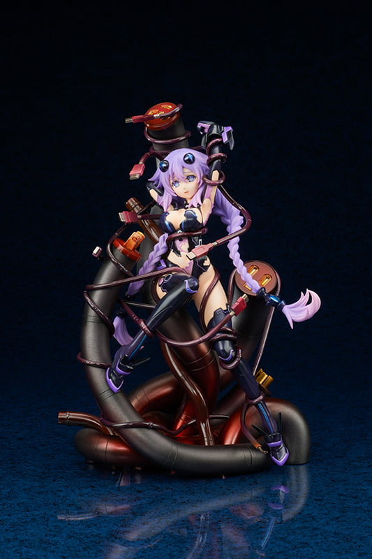 4510417392828 Purple Heart Figure | Hyperdimension Neptunia (Broccoli) 1/8 - Image 1