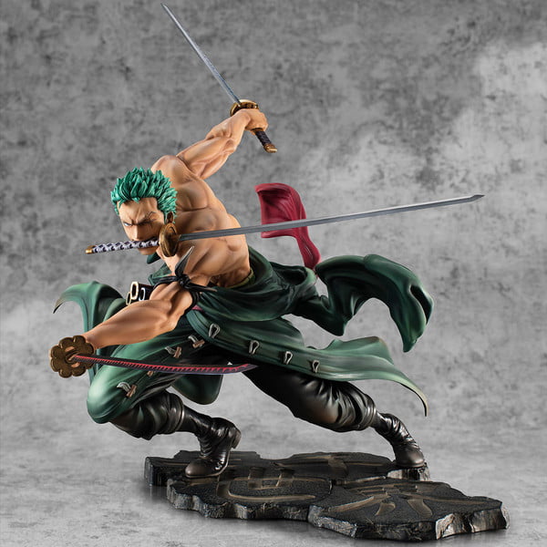 4530430266500 Roronoa Zoro, Portrait Of Pirates "SA-MAXIMUM", Portrait Of Pirates Limited Edition ver. 3000 World!!! Figure | One Piece (MegaHouse) 1/8 - Image 1