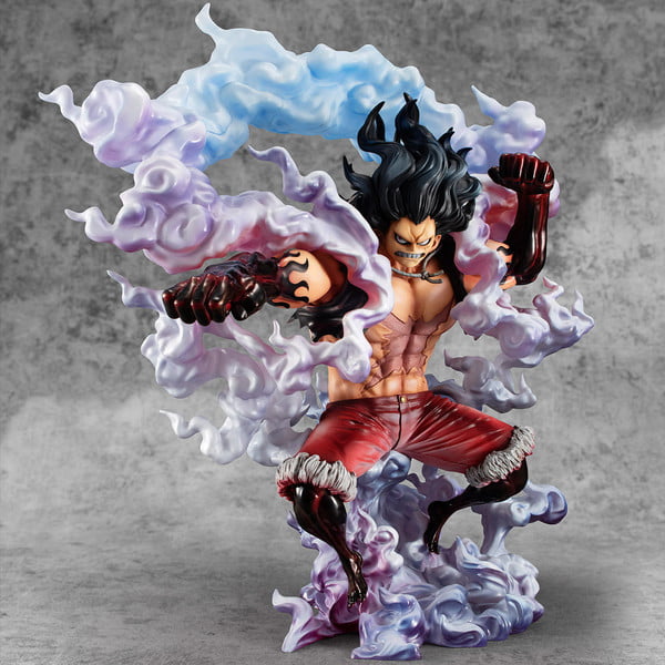 4530430272075 Monkey D. Luffy, Portrait Of Pirates "SA-MAXIMUM", Gear Fourth, Snakeman Figure | One Piece (MegaHouse) - Image 1