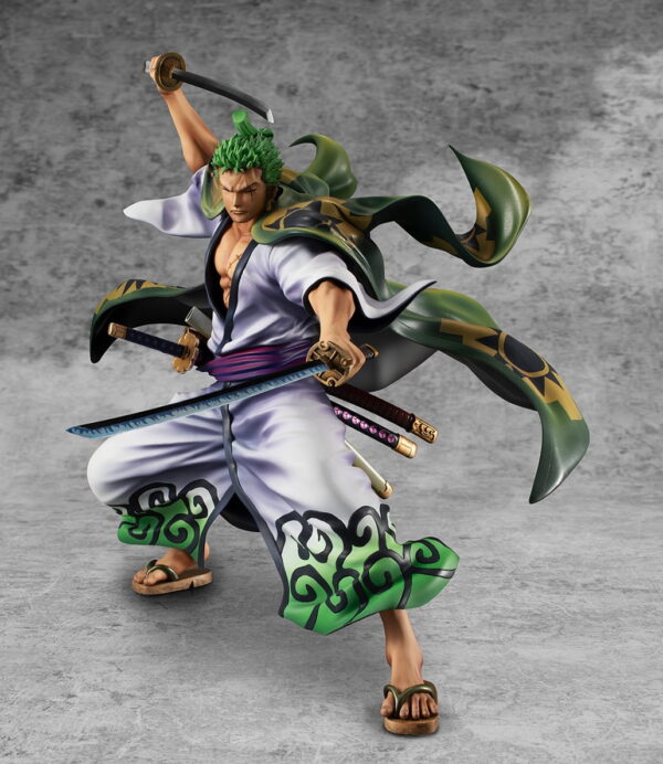 Roronoa Zoro, Portrait of Pirates "Warriors Alliance" Zorojuurou Figure | One Piece (MegaHouse) 1/8 - Image 1
