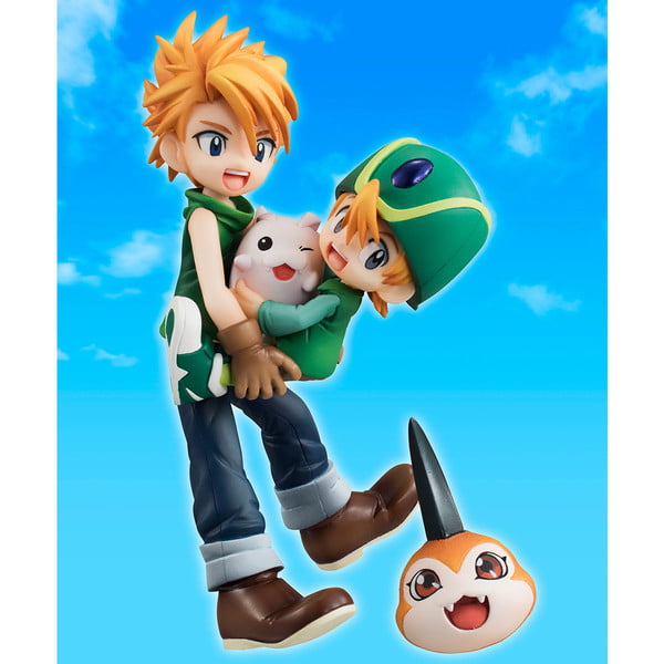 4535123823688 Ishida Yamato, Takaishi Takeru, Tokomon, Tsunomon, G.E.M. Figure | Digimon Adventure (MegaHouse) - Image 1