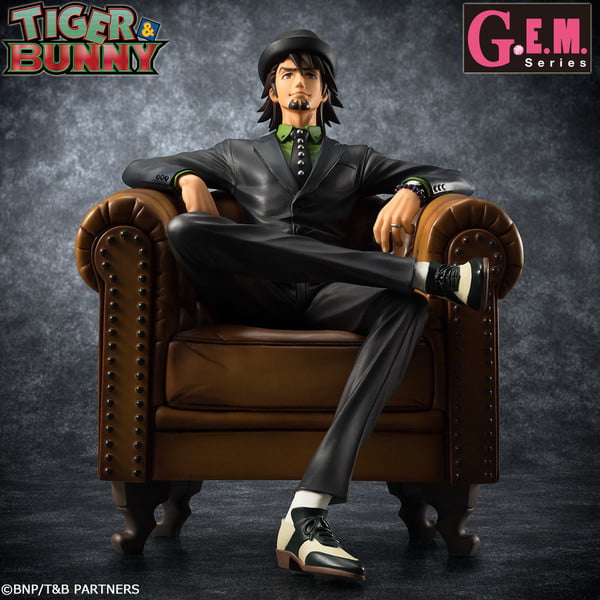 4535123824166 Kaburagi T. Kotetsu, G.E.M. Series "S.O.C" Figure | Tiger & Bunny (MegaHouse) - Image 1