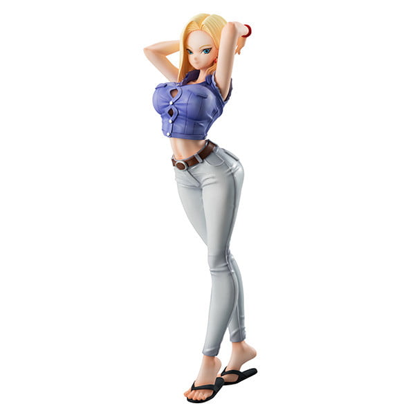4535123824524 Ju-hachi Gou , Dragon Ball Gals, Ver.III Figure | Dragon Ball (MegaHouse) - Image 1