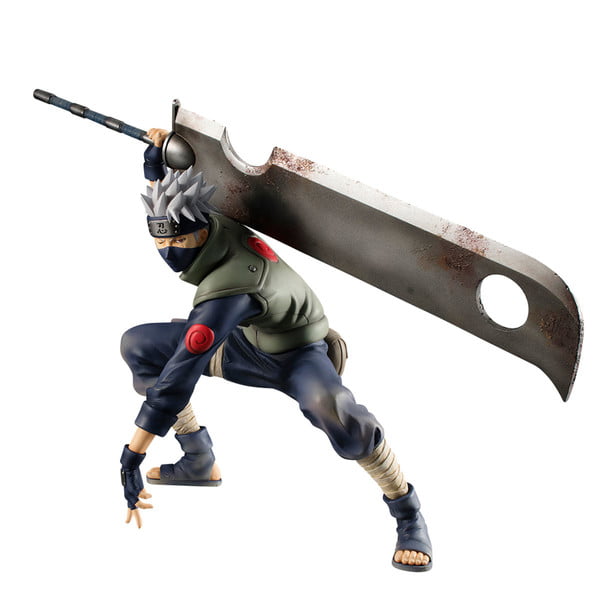 4535123824999 Hatake Kakashi, G.E.M., Ninkai Taisen ver. Figure | Naruto (MegaHouse) - Image 1
