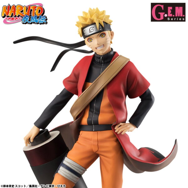 4535123825705 Uzumaki Naruto, G.E.M., Sennin Mode Figure | Naruto (MegaHouse) - Image 1