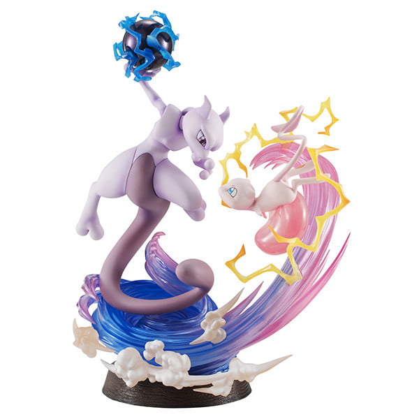 4535123826221 Mew VS. Mewtwo, G.E.M. EX Figure | Pokemon (MegaHouse) - Image 1
