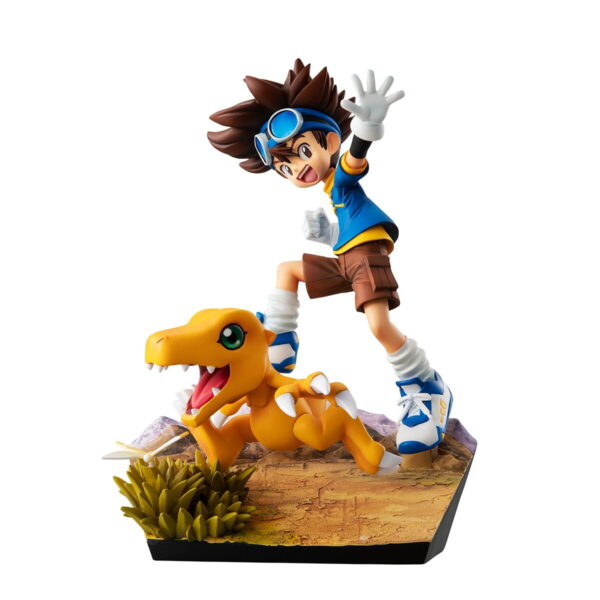 4535123828058 Agumon, Yagami Taichi, G.E.M., 20th Anniversary Figure | Digimon Adventure (MegaHouse) - Image 1