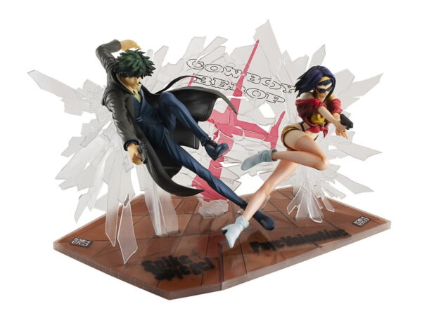 4535123828157 Faye Valentine, Spike Spiegel 1st GIG set Figure | Cowboy Bebop (MegaHouse) 1/8 - Image 1