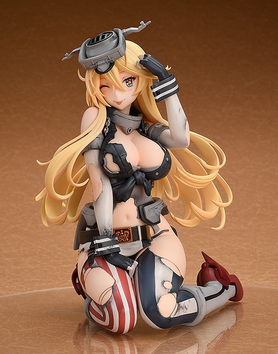 4545784042458 Iowa Half-Damaged, Light Armament Ver. Figure | Kantai Collection (Max Factory) 1/8 - Image 1