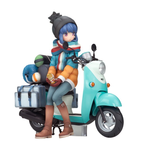 Shima Rin with Scooter Figure | Yurucamp (Alter) 1/10 - Image 1