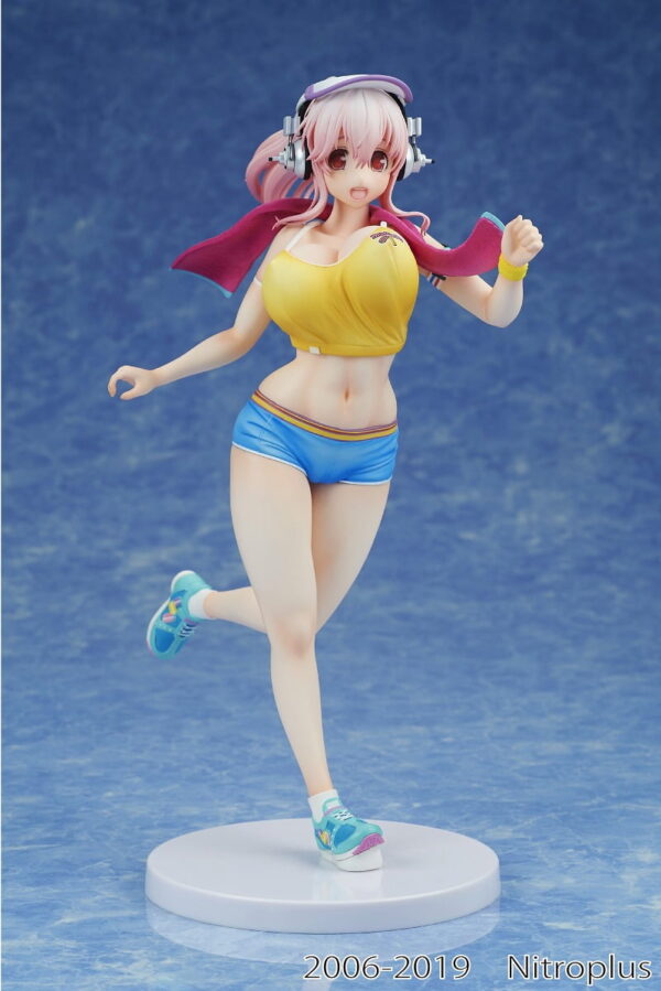 Sonico Jogging Ver. Figure | SoniComi (Super Sonico) (Kaitendoh) 1/7 - Image 1