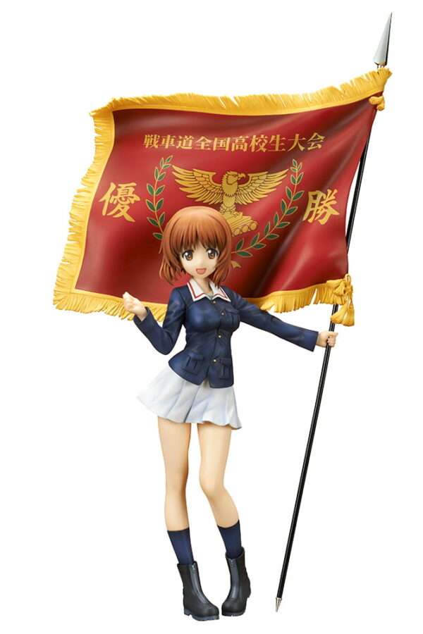 4560393841483 Nishizumi Miho Senshadou Zenkoku Koukou Ikuhirukei Yuushouki Ver. Figure | Girls und Panzer (Ques Q) 1/7 - Image 1