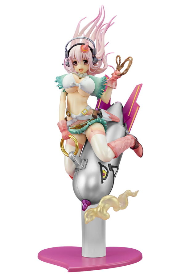 4560393842022 Sonico Love Bomber! Figure | SoniComi (Super Sonico) (Ques Q) 1/7 - Image 1