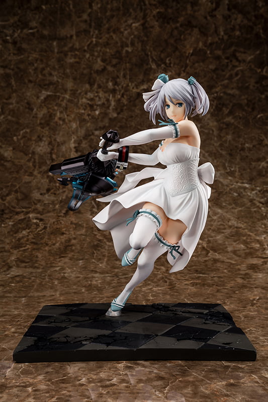 4562135400361 Ciel Alencon Pure White Anniversary Dress Ver. Figure | God Eater (Hakoiri Musume) 1/7 - Image 1