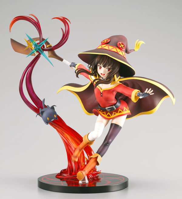 4562135400378 Chomusuke, Megumin Explosion Magic ver. Figure | KonoSuba (Surfers’ Paradise) 1/7 - Image 1