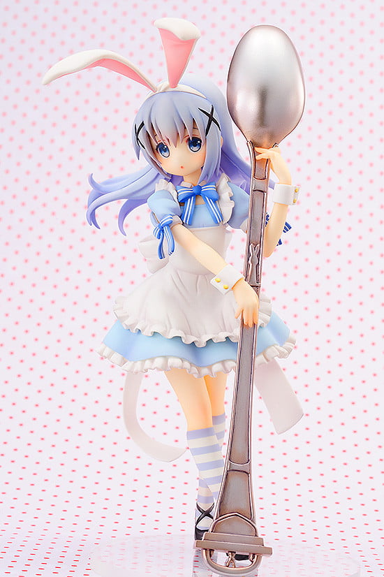 4562369650563 Kafuu Chino Alice Style Figure | Is the order a Rabbit? (Aquamarine) 1/8 - Image 1