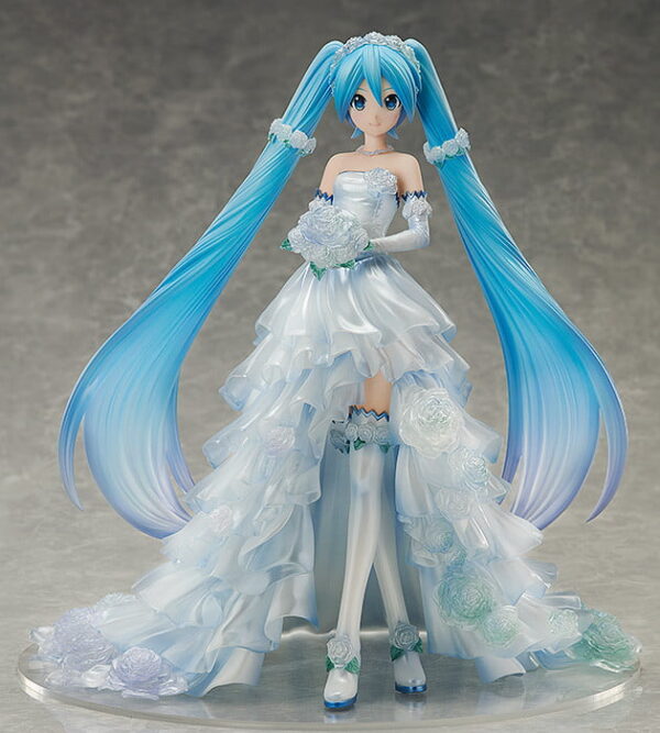 4571245298188 Hatsune Miku Wedding Dress ver. Figure | Vocaloid (FREEing) 1/7 - Image 1