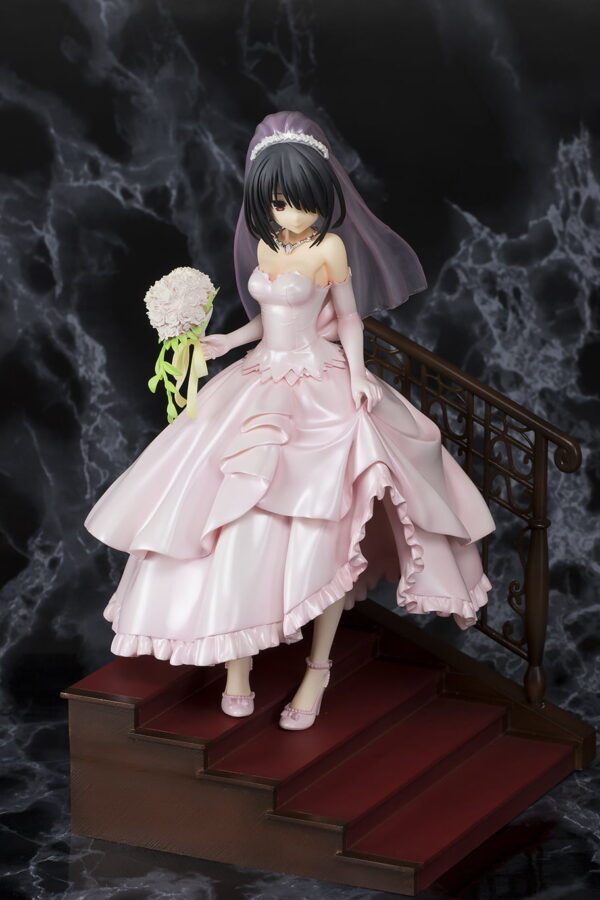 4571498441225 Tokisaki Kurumi Wedding ver., Pink Figure | Date A Live (Pulchra) 1/7 - Image 1