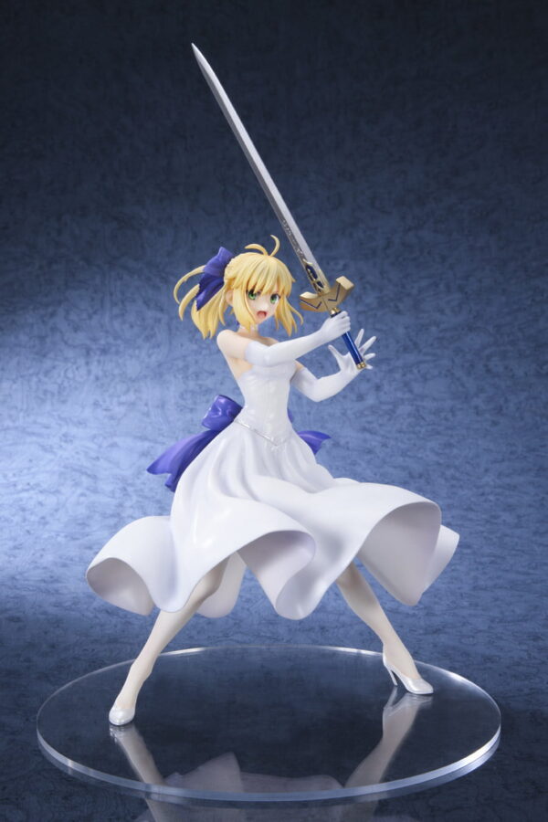 4573347242014 Saber Shiro Dress Ver. Figure | Fate/Stay Night (Bell Fine) 1/8 - Image 1