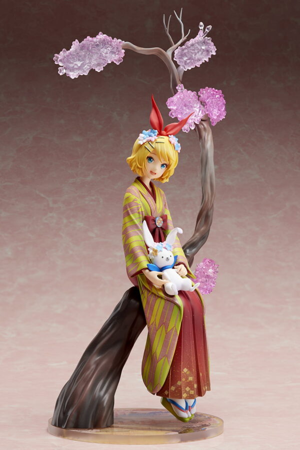 4573451870370 Kagamine Rin, Rabbit Yukine Hanairogoromo Figure | Vocaloid (Stronger) 1/8 - Image 1