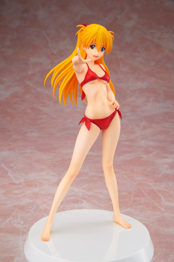 4573480000083 Souryuu Asuka Langley, Summer Queens Figure | Neon Genesis Evangelion (Our Treasure) 1/8 - Image 1