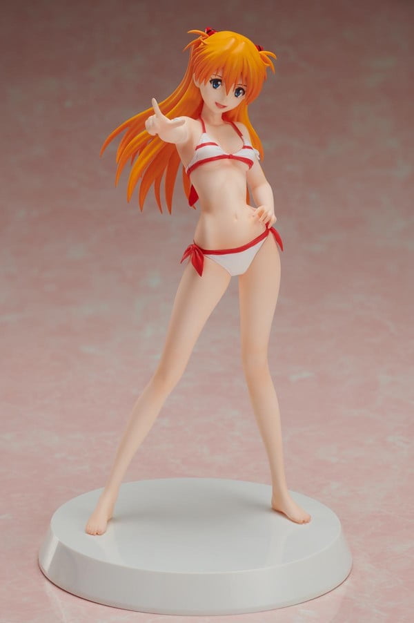 4573480000090 Souryuu Asuka Langley, Summer Queens Eva Store Limited Edition, Special Color ver. Figure | Neon Genesis Evangelion (Our Treasure) 1/8 - Image 1