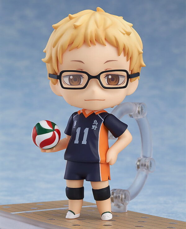 4580416901260 Tsukishima Kei, Nendoroid | Haikyu!! (Orange Rouge) - Image 1