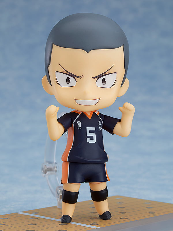 4580416905657 Nishinoya Yuu, Tanaka Ryuunosuke, Nendoroid , Extra Part Set | Haikyu!! (Orange Rouge) - Image 1