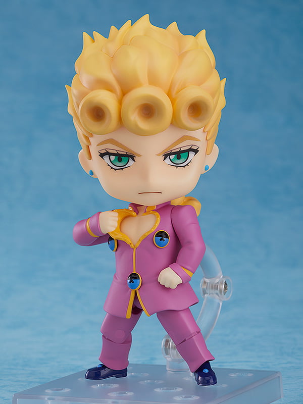 4580416908634 Ougon no Kaze, Giorno Giovanna, Nendoroid | Jojo (Medicos Entertainment) - Image 1