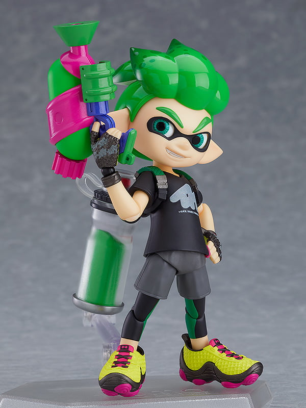 4580416909723 Splatoon 2, Inkling, Judge-kun, Kojudge-kun, Figma , Splatoon Boy, DX Edition | Splatoon (Good Smile Company) - Image 1