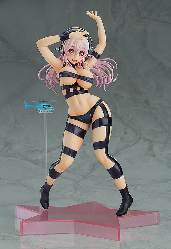 4580416940382 Sonico, Super Pochaco Hot Limit Ver. Figure | SoniComi (Super Sonico) (Good Smile Company) 1/7 - Image 1