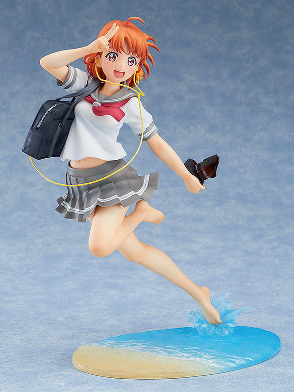 4580416940610 Takami Chika Blu-ray Jacket Ver. Figure | Love Live! (With Fans!) 1/7 - Image 1