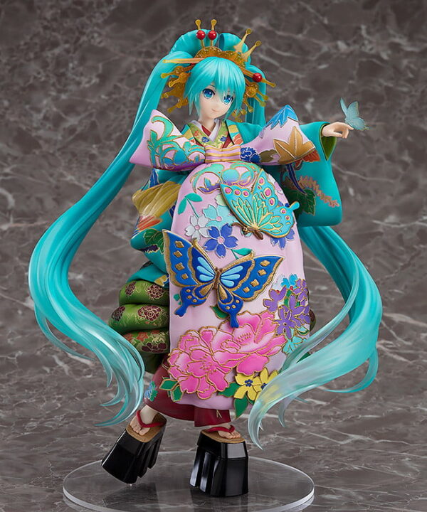 Hatsune Miku Chokabuki Kuruwa Kotoba Awase Kagami Ver. Figure | Vocaloid (Good Smile Company) 1/7 - Image 1