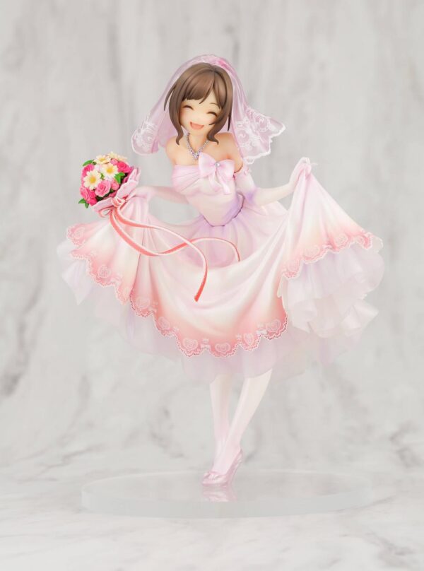4580513200037 Maekawa Miku Dreaming Bride Ver. Figure | The iDOLMASTER (Knead) 1/7 - Image 1
