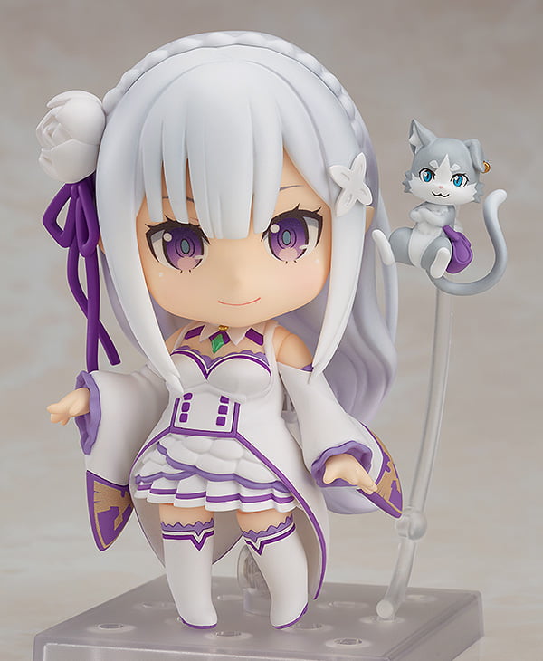 4580590120563 Emilia, Puck, Nendoroid | Re:Zero (Good Smile Company) - Image 1