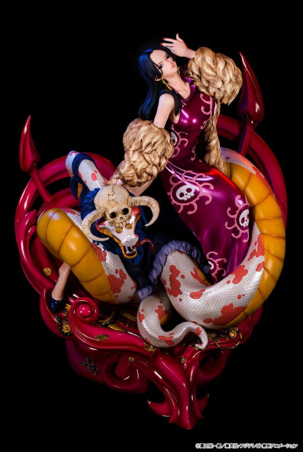 Boa Hancock, Salome, One Piece Log Collection Statue Figure | One Piece (Unique Art Studio) 1/4 - Image 1