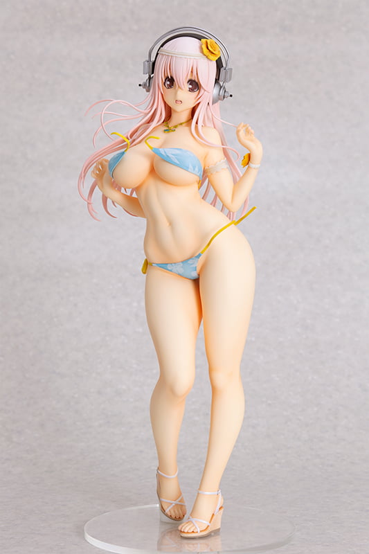 4582292602859 Sonico Summer Vacation ver. Figure | SoniComi (Super Sonico) (Orchid Seed) 1/4.5 - Image 1