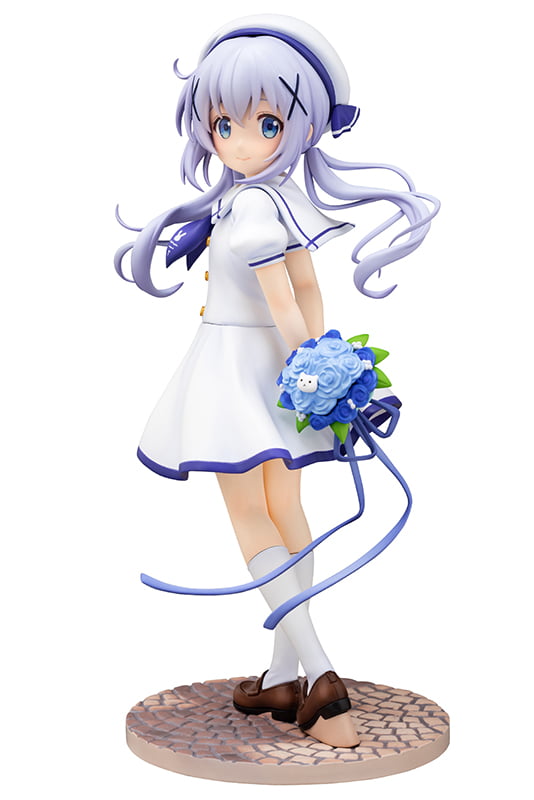 4582362383008 Kafuu Chino Summer Uniform Figure | Is the order a Rabbit? (PLUM) 1/7 - Image 1