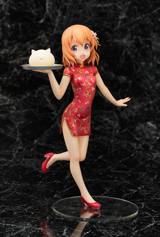 4589619490144 Hoto Kokoa, Tippy, China Dress Statue Series China Dress ver. Figure | Is the order a Rabbit? (Emontoys) 1/7 - Image 1
