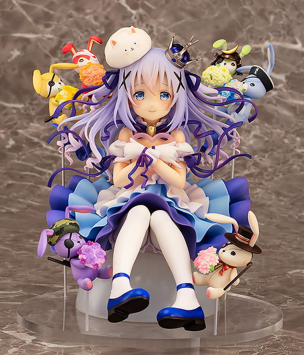 4589800570075 Kafuu Chino, Tippy & Rabbit Dolls Figure | Is the order a Rabbit? (Easy Eight) 1/7 - Image 1