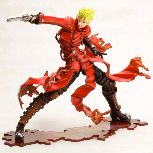 4934054009244 Kuro-Neko, Vash the Stampede, ARTFX J Figure | Trigun (Kotobukiya) 1/8 - Image 1