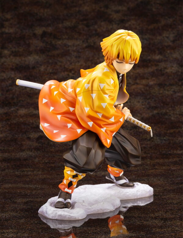 4934054013166 Agatsuma Zenitsu, ARTFX J Figure | Demon Slayer (Kotobukiya) 1/8 - Image 1