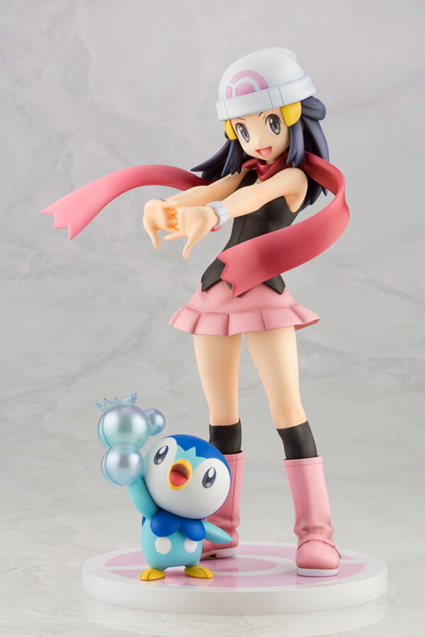 4934054013906 Dawn & Piplup, ARTFX J Figure | Pokemon (Kotobukiya) 1/8 - Image 1