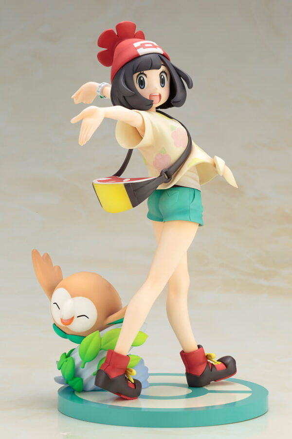 4934054785056 Selene & Rowlet, ARTFX J Figure | Pokemon Sun and Moon (Kotobukiya) 1/8 - Image 1