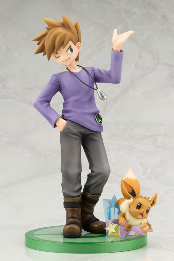4934054785278 Blue Oak & Eevee, ARTFX J Figure | Pokemon (Kotobukiya) 1/8 - Image 1