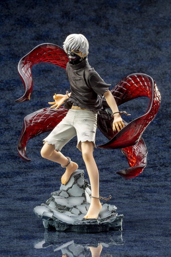 4934054785285 Kaneki Ken, ARTFX J Awakened ver., Repaint ver. Figure | Tokyo Ghoul (Kotobukiya) 1/8 - Image 1